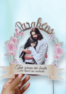 topo de bolo personalizado em luziania